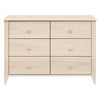 M10326NX,Babyletto,Sprout 6-Drawer Double Dresser in Washed Natural