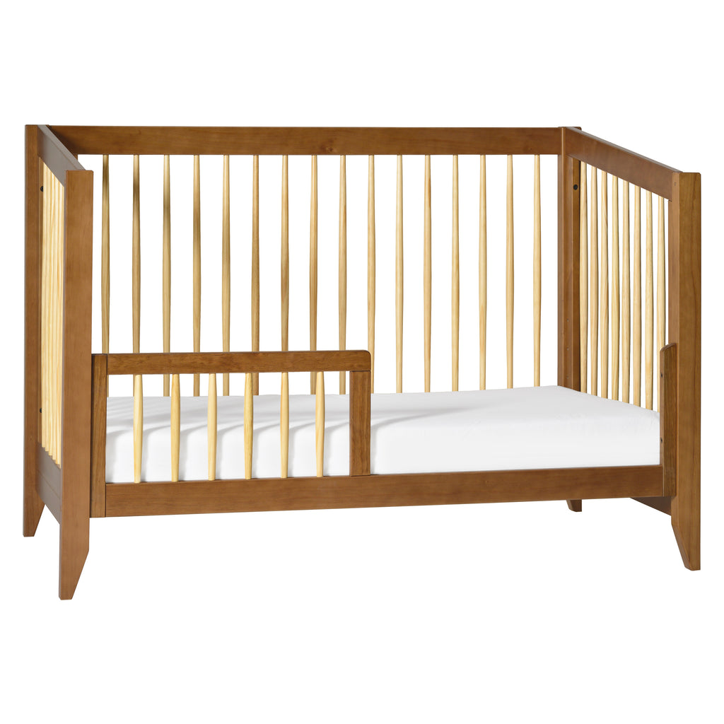 M10301CTN,Babyletto,Sprout 4-in-1 Convertible Crib w/Toddler Bed Conversion Kit in Chestnut&Natural