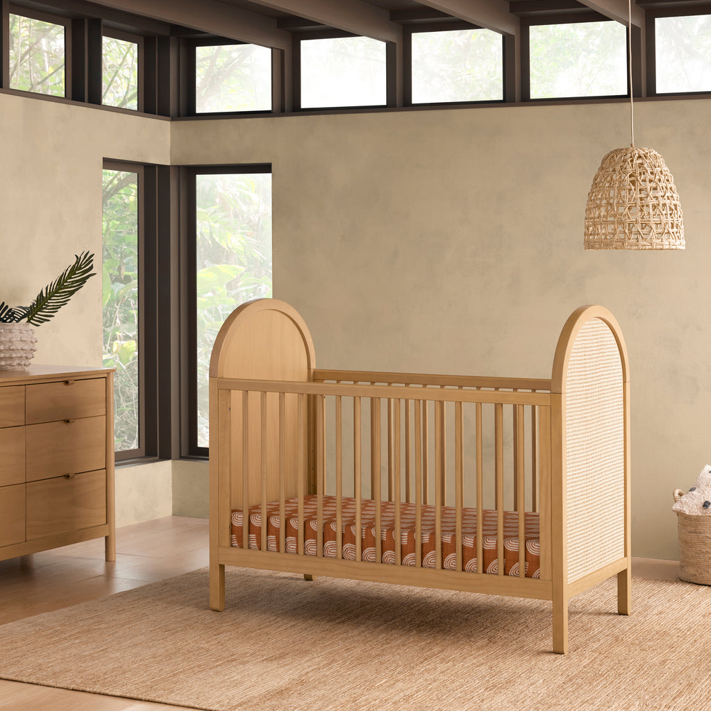 Natural Cotton Crib Mattress  Hybrid Crib & Toddler Mattress