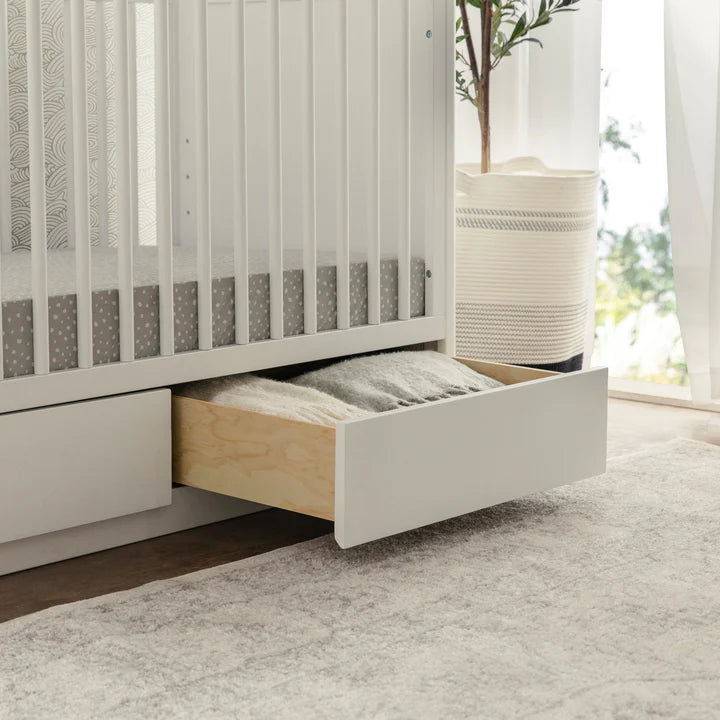 image of bento crib white drawer