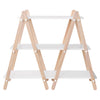 M10511WNX,Babyletto Kids,Dottie Bookcase in White and Washed Natural Finish