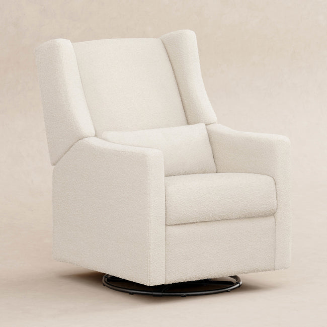 M11277PWB,Babyletto,Kiwi Recliner and Swivel Glider in Performance Ivory Boucle