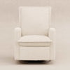 M20977AT,Babyletto,Cali Flange Gliding Swivel Recliner in Almond Teddy Loop