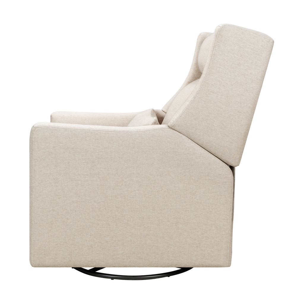 M11286PBEW,Babyletto,Kiwi Plus Power Glider Recliner w/ Power Headrest in Performance Beach Eco-Weave