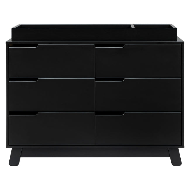 M4216B,Babyletto,Hudson 6-Drawer Double Dresser  Assembled in Black