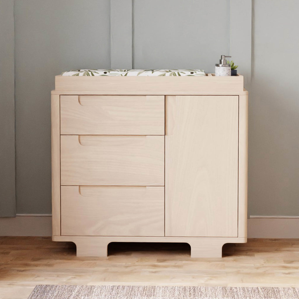 M23423NX,Babyletto,Yuzu 3-Drawer Changer Dresser in Washed Natural