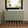 M27916LS,Babyletto,Swell 6-Drawer Assembled Dresser in Light Sage