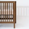 T30633,Babyletto,Cocoa Stripe Muslin All-Stages Midi Crib Sheet in GOTS Certified Organic Cotton