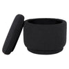 M22985BKB,Babyletto,Enoki Storage Ottoman in Black Boucle