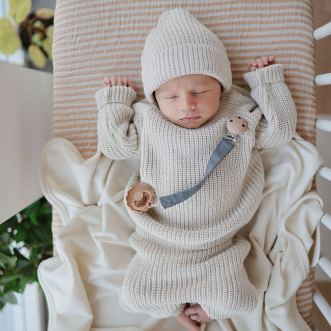 LPC-101, Linen Pacifier Clip 2-Pack