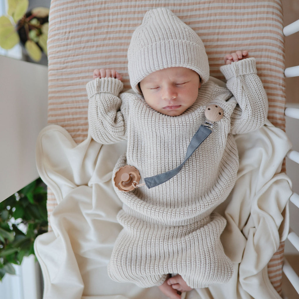LPC-101, Linen Pacifier Clip 2-Pack