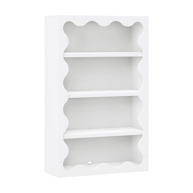 M31111W,Babyletto Kids,Lido Wave Bookcase in White