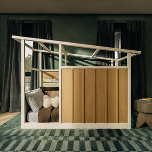 Palma Mid-Century House Twin Bed