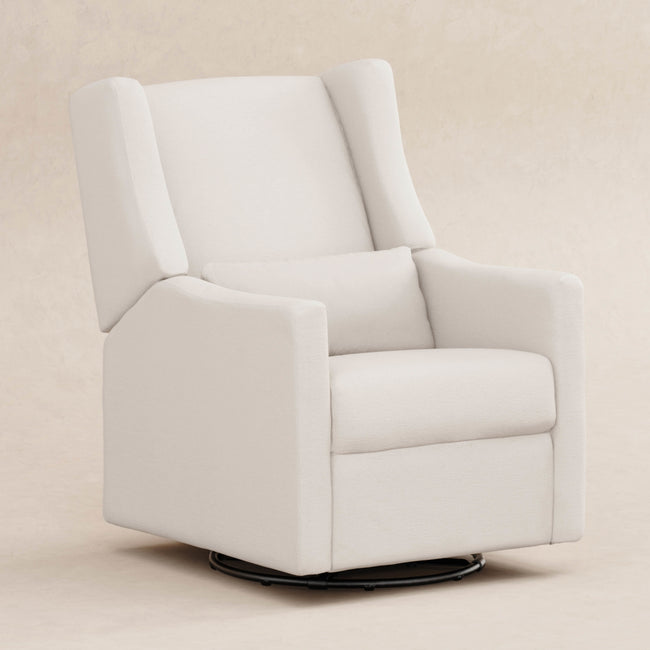 M11277PCMEW,Babyletto,Kiwi Recliner and Swivel Glider in Performance Cream Eco-Weave