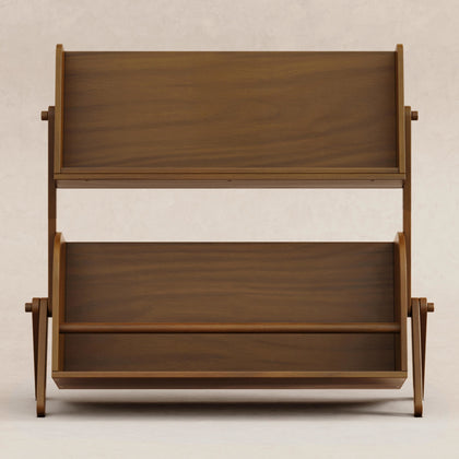 M10611NL,Babyletto Kids,Tally Storage and Bookshelf in Natural Walnut