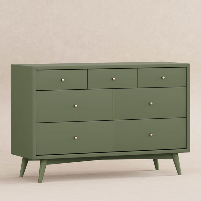 M15916OL,Babyletto,Palma 7-Drawer Double Dresser  Assembled in Olive