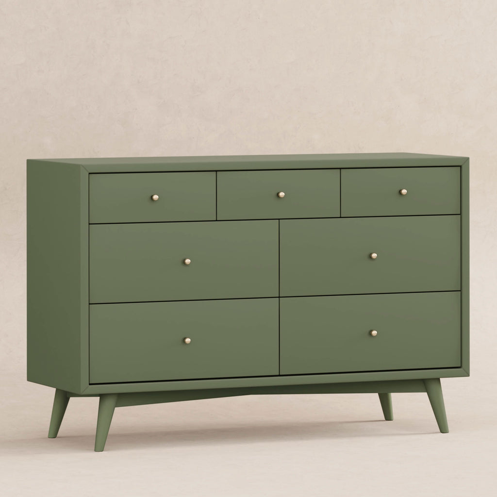 M15916OL,Babyletto,Palma 7-Drawer Double Dresser  Assembled in Olive