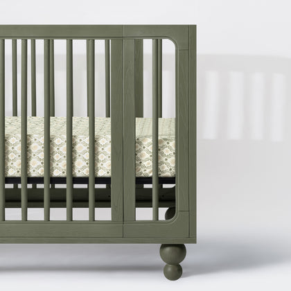 Crib Sheet in GOTS Certified Organic Brushed Cotton by Nate Berkus