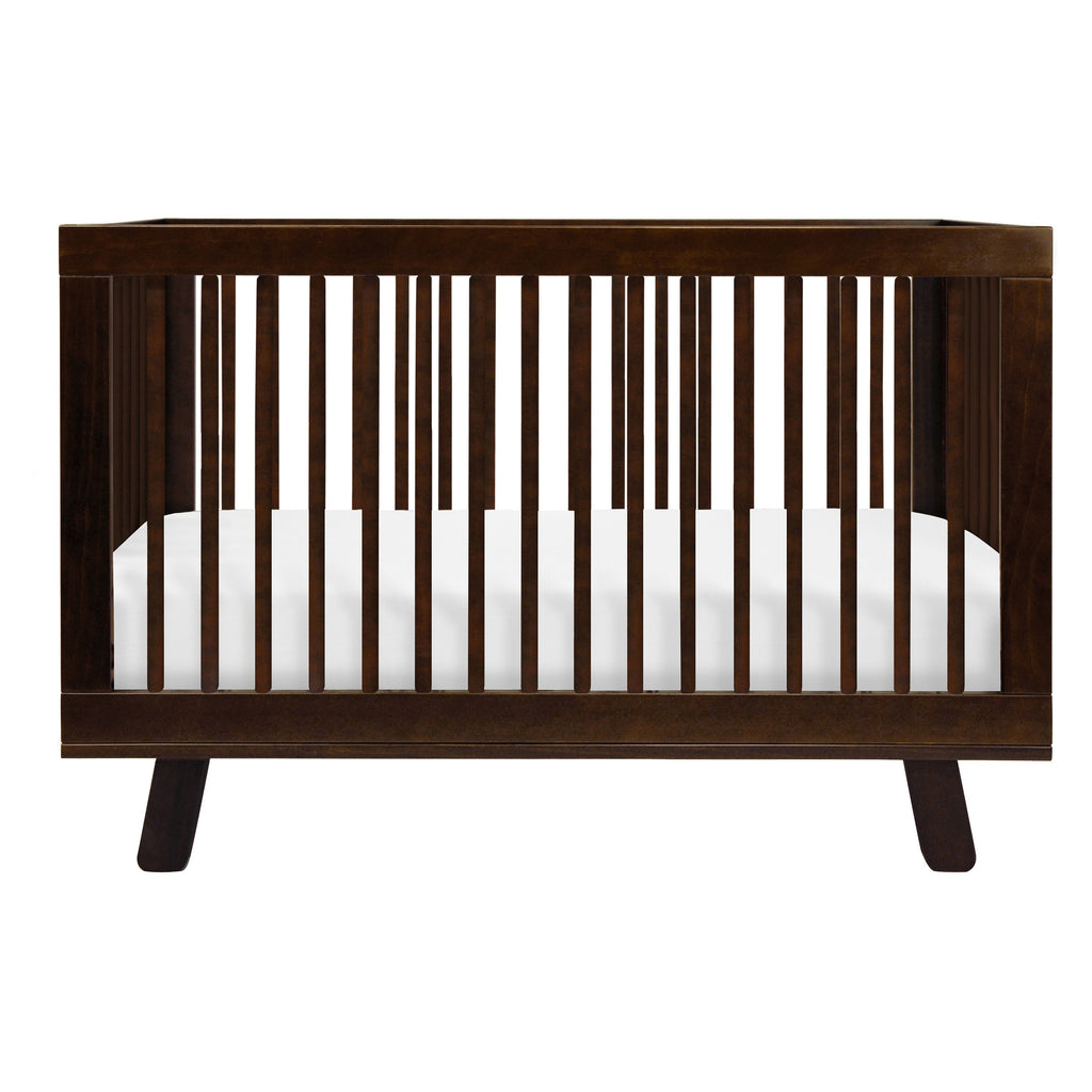 M4201Q,Hudson 3-in-1 Convertible Crib w/Toddler Bed Conversion Kit in Espresso Finish