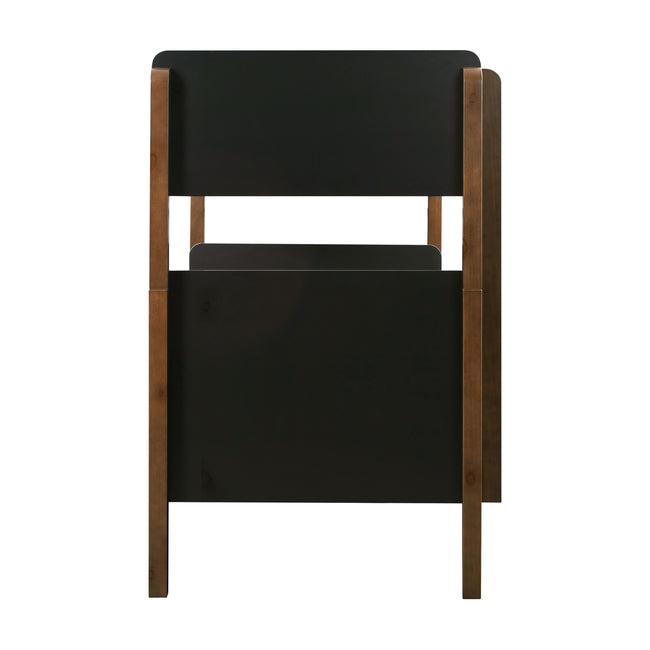 M18494BNL,Babyletto Kids,TipToe Bunk Bed in Black and Natural Walnut