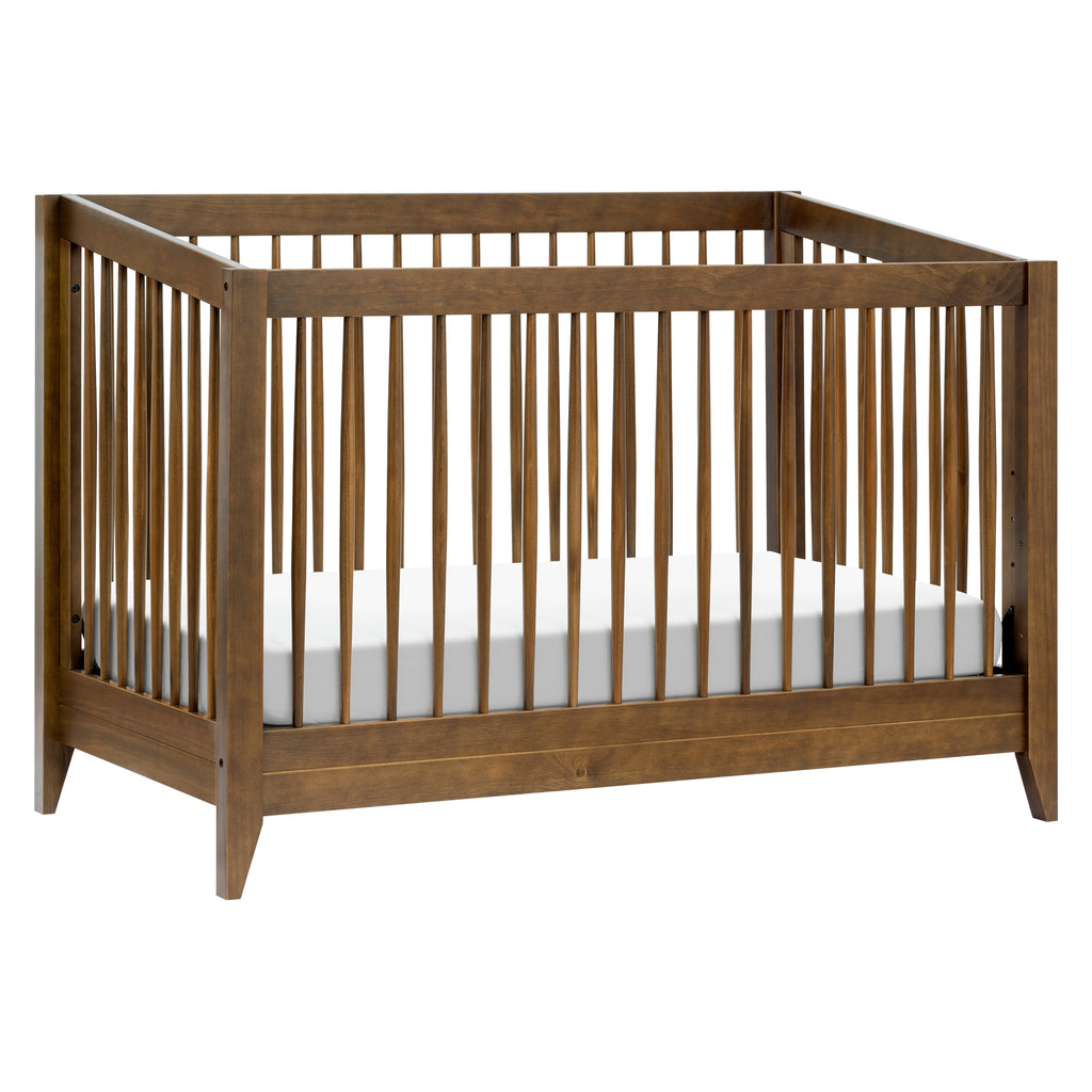 M10301NL,Babyletto,Sprout 4-in-1 Convertible Crib w/Toddler Bed Conversion Kit in Natural Walnut