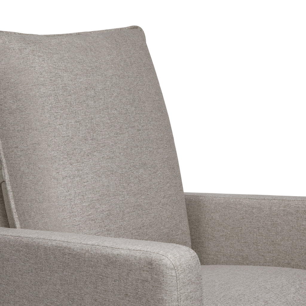 M20987PGEW,Babyletto,Cali Pillowback Swivel Glider in Performance Grey Eco-Weave