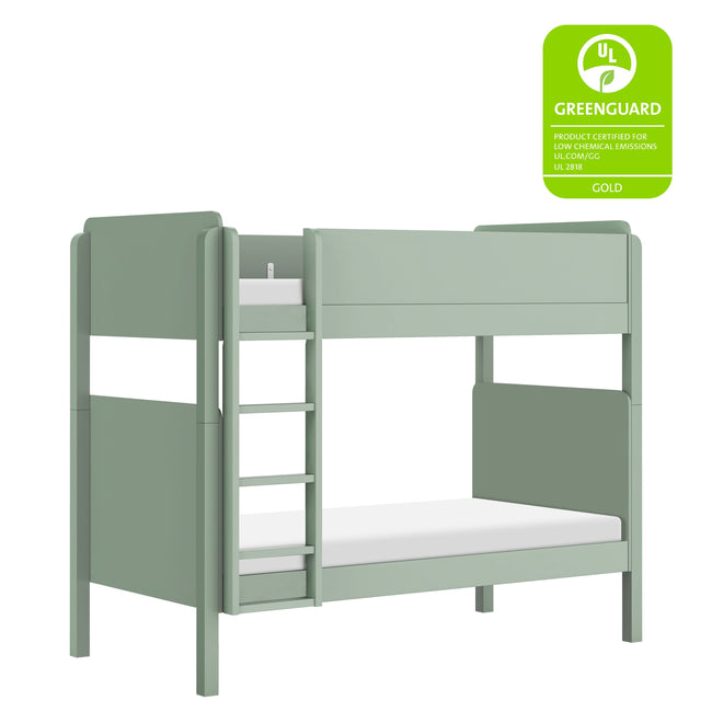 M18494LS,Babyletto Kids,TipToe Bunk Bed in Light Sage