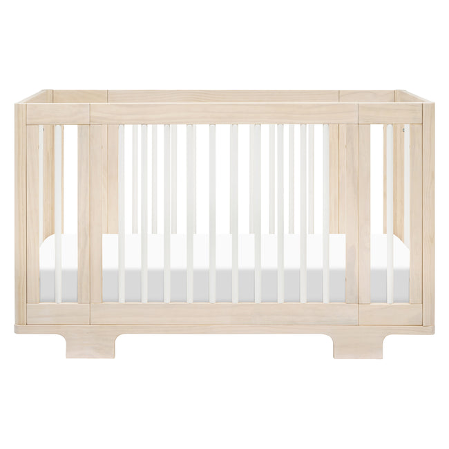 M23401NXW,Babyletto,Yuzu 8-in-1 Convertible Crib w/All-Stages Conversion in Washed Natural/White