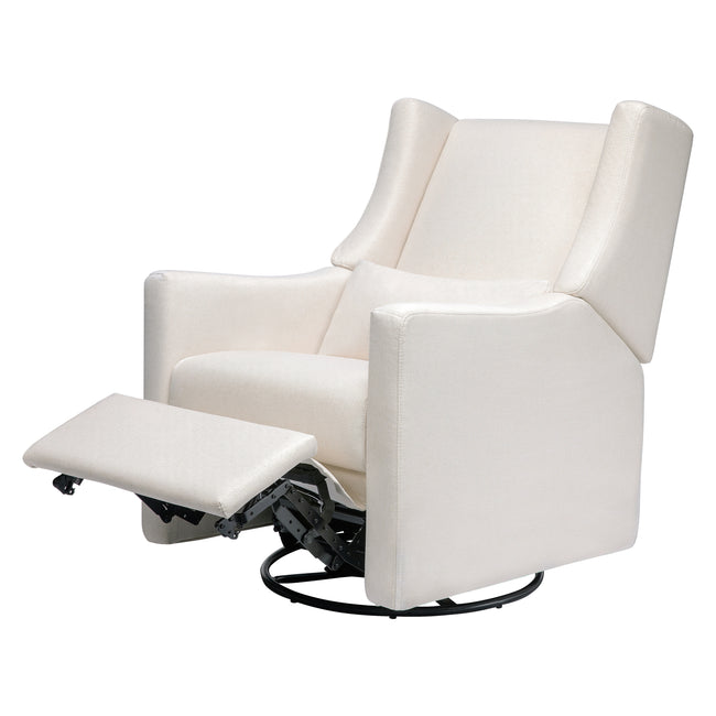 M11277PCMEW,Babyletto,Kiwi Recliner and Swivel Glider in Performance Cream Eco-Weave