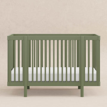 M29880OL,Babyletto,Pogo 8-in-1 Convertible Crib w/All-Stages Conversion Kits in Olive