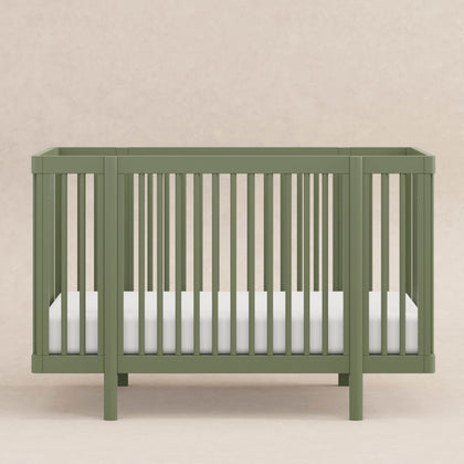 M29880OL,Babyletto,Pogo 8-in-1 Convertible Crib w/All-Stages Conversion Kits in Olive