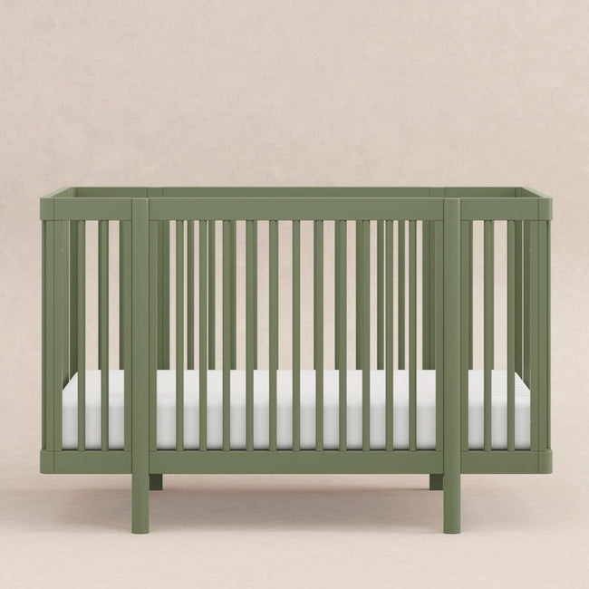 M29880OL,Babyletto,Pogo 8-in-1 Convertible Crib w/All-Stages Conversion Kits in Olive