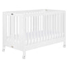 M6601W,Babyletto,Maki Full-Size Folding Crib w/Toddler Bed Conversion Kit in White Finish