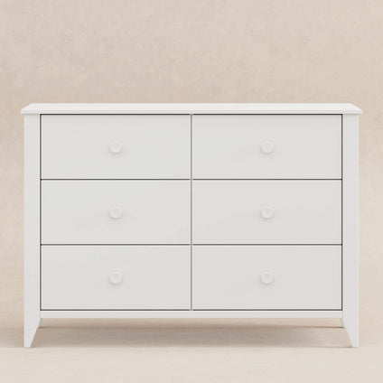 M10326W,Babyletto,Sprout 6-Drawer Double Dresser in White