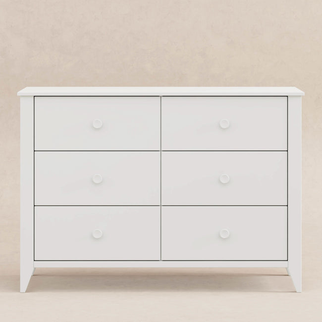 M10326W,Babyletto,Sprout 6-Drawer Double Dresser in White