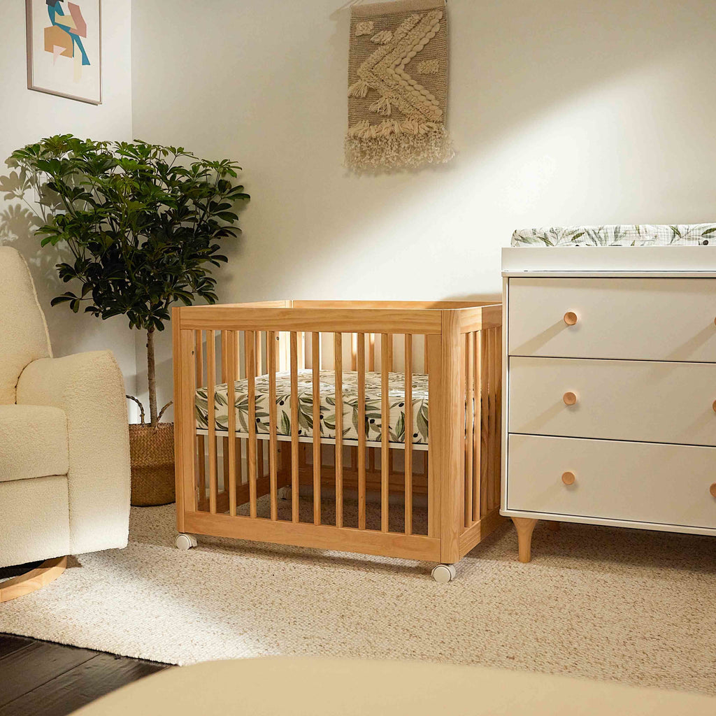 M23401N,Babyletto,Yuzu 8-in-1 Convertible Crib w/All-Stages Conversion Kits in Natural