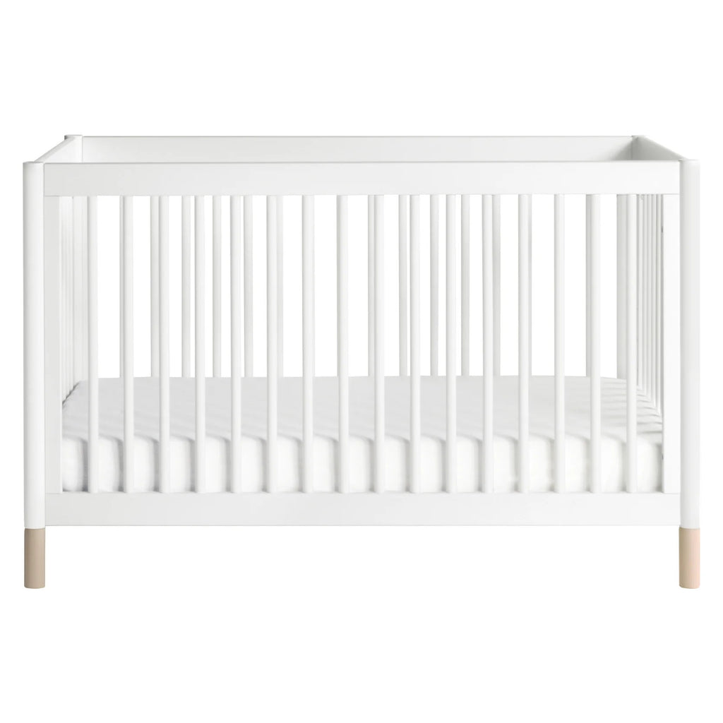 M12901WNX,Gelato 4-in-1 Convertible Crib w/Toddler Conversion Kit in White  NX Feet