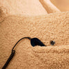 M11283CSG,Babyletto,Kiwi Deluxe Power Glider Recliner w/Heat&Massage in Chai Shearling