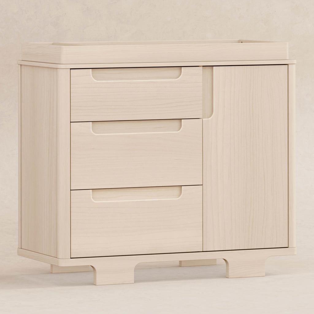 M23423NX,Babyletto,Yuzu 3-Drawer Changer Dresser in Washed Natural