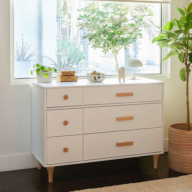 Babyletto Lolly 6-Drawer Assembled Double Dresser Babyletto Lolly 6-Drawer Assembled Double Dresser