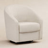 M5887WB,Babyletto,Madison Swivel Glider in Ivory Boucle