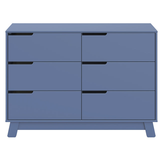 M4216CVB,Babyletto,Hudson 6-Drawer Double Dresser  Assembled in Cove Blue