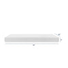 M53114W,DaVinci,Comfort Crib Mattress with Removable Waterproof Knit Cover in White