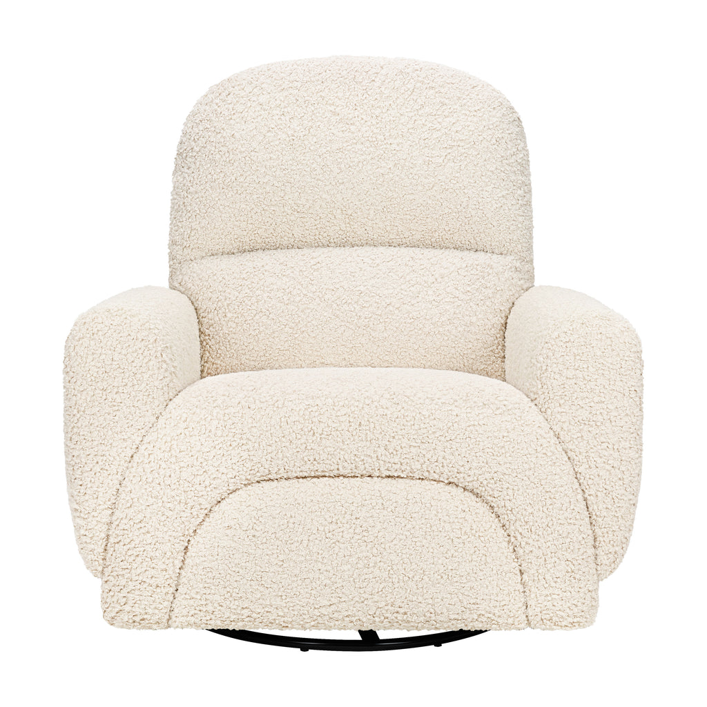 M30087AT,Babyletto,Rainbow Recliner and Swivel Glider in Almond Teddy Loop