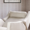 M11283PCMEW,Babyletto,Kiwi Deluxe Power Glider Recliner w/Heat&Massage in Performance Cream Eco-Weave