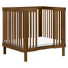 M29880NL,Babyletto,Pogo 8-in-1 Convertible Crib w/All-Stages Conversion Kits in Natural Walnut