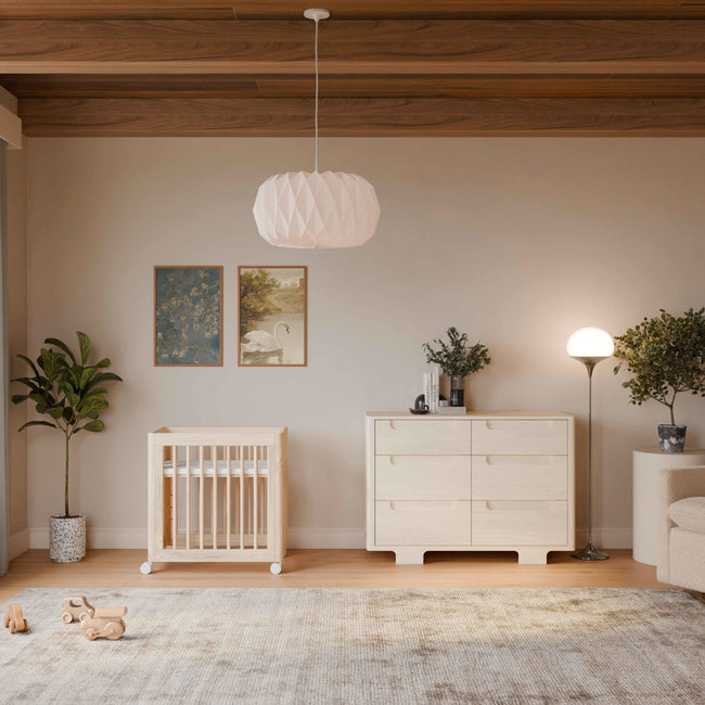 M23401NX,Babyletto,Yuzu 8-in-1 Convertible Crib w/All-Stages Conversion Kits in Washed Natural