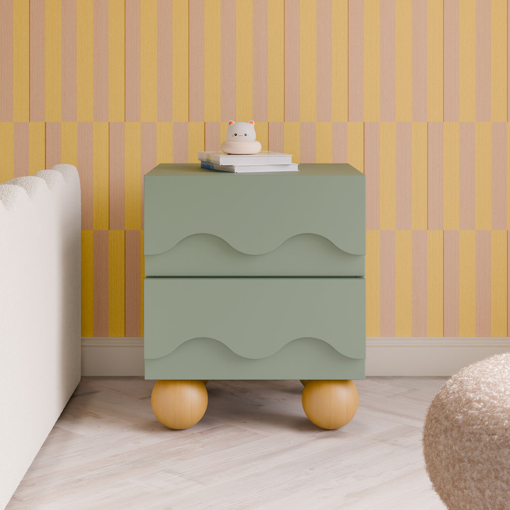 Lido Wave Assembled Nightstand