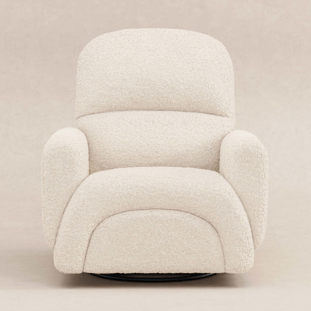 M30087AT,Babyletto,Rainbow Recliner and Swivel Glider in Almond Teddy Loop