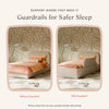 M31399PBEW,Babyletto Kids,Upholstered Twin/Full Bed Guardrail in Performance Beach Eco-Weave